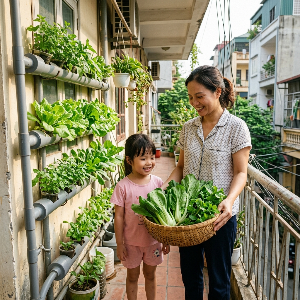 Mô hình thủy canh tĩnh 2