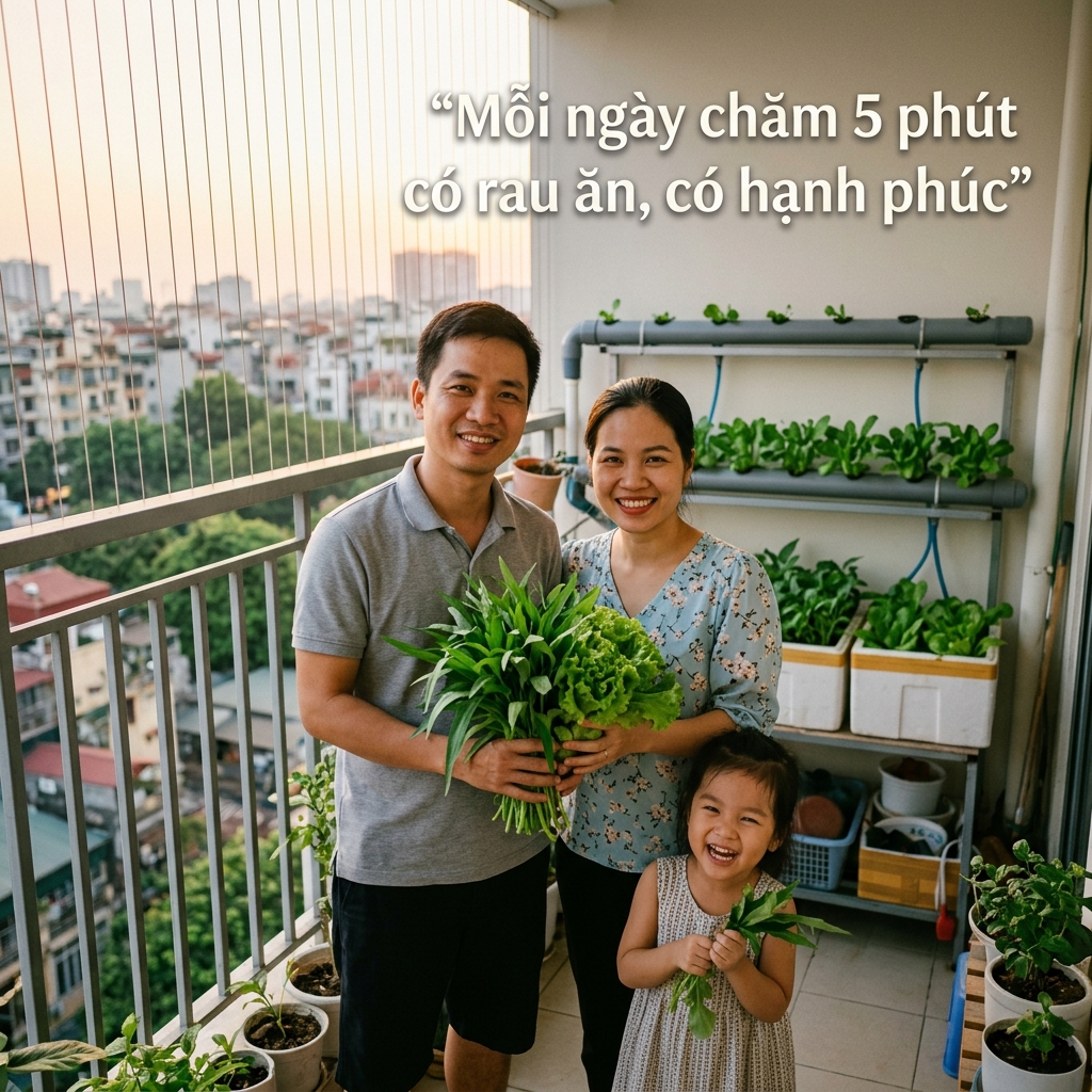 Mô hình thủy canh tĩnh 3